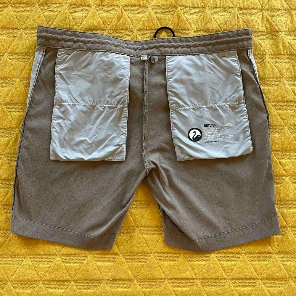 Outlier's New Way Shorts (34, Khaki)